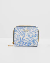 Load image into Gallery viewer, Fable - Running Bunny Blue Small Wallet