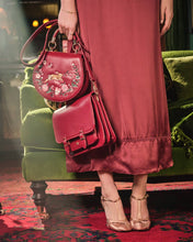 Load image into Gallery viewer, Fable - Wonderland Satchel in Cherry Red