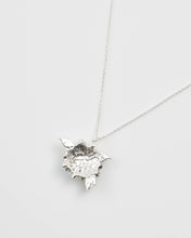 Load image into Gallery viewer, Fable - Hydrangea Silver Necklace