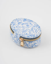 Load image into Gallery viewer, Fable - Running Bunny Blue Oval Jewellery Box