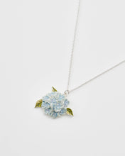 Load image into Gallery viewer, Fable - Hydrangea Silver Necklace