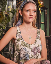 Load image into Gallery viewer, Fable - Hydrangea Silver Necklace