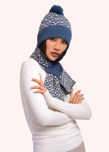 Load image into Gallery viewer, Powder - Agatha Pompom Hat in Denim Mix