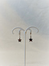 Load image into Gallery viewer, Alice Rose Jewellery - Star Hoops Silver