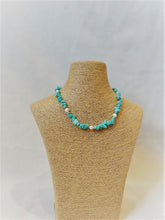 Load image into Gallery viewer, Alice Rose Jewellery - Turquoise Pearl Necklace