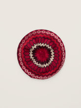 Load image into Gallery viewer, Sea Salt - Bramble Jelly Beret in Modernist Vermillion Mix