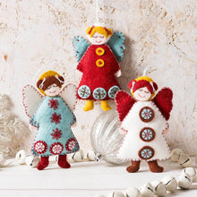 Load image into Gallery viewer, Corinne Lapierre - Felt Craft Kit - Scandinavian Angels