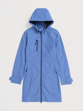 Load image into Gallery viewer, Sea Salt - Coverack Waterproof Coat in Bluebell