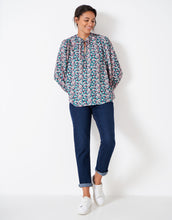 Load image into Gallery viewer, Crew Clothing - Orla Blouse - Teal Print