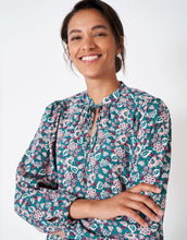 Load image into Gallery viewer, Crew Clothing - Orla Blouse - Teal Print