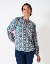Load image into Gallery viewer, Crew Clothing - Orla Blouse - Teal Print