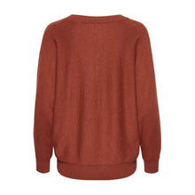 Load image into Gallery viewer, Culture - Annemarie V-Neck Pullover in Arabian Spice