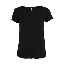 Load image into Gallery viewer, Culture - Poppy V-neck T-Shirt - Black