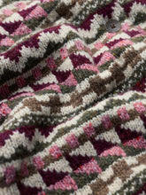 Load image into Gallery viewer, Sea Salt - Dawson Pick Cardigan in Zig Zag Geo Dark Hellebore