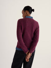 Load image into Gallery viewer, Sea Salt - Dawson Pick Jumper in Dark Hellebore