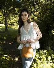 Load image into Gallery viewer, Fable - Eloise Mini Bowling Bag - Tan