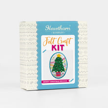 Load image into Gallery viewer, Hawthorn Handmade - Merry Christmas Brooch Felt Craft Kit
