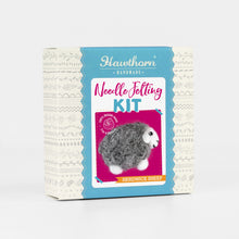Load image into Gallery viewer, Hawthorn Handmade - Herdwick Sheep Brooch Needle Felting Kit