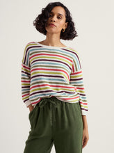 Load image into Gallery viewer, Sea Salt - Knavock Jumper in Mini Cornish Carnelian Multi