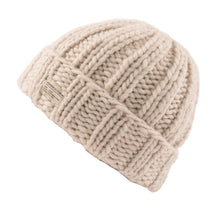 Load image into Gallery viewer, Kusan - PK2525 Thick Yarn Beanie - Oatmeal