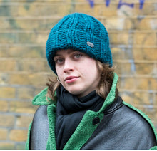 Load image into Gallery viewer, Kusan - PK2525 Thick Yarn Beanie - Teal