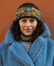 Load image into Gallery viewer, Kusan - PK2531 Uneven Yarn Headband - Charcoal Multi