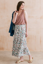 Load image into Gallery viewer, Lily & Me - Evie Rewilding Print Skirt in Ecru