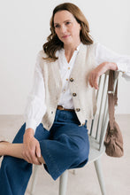 Load image into Gallery viewer, Lily & Me - Celandine Tank Fleck Knit in Ecru