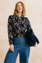 Load image into Gallery viewer, Lily & Me - Jumbo Cord Shopper Bag in Navy