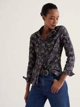 Load image into Gallery viewer, Sea Salt - Larissa Shirt in Speckled Ditsy Mix