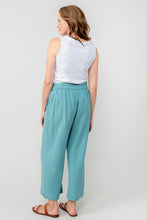 Load image into Gallery viewer, Lily & Me - Drift Trouser Seersucker Check in Ocean