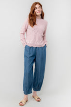Load image into Gallery viewer, Lily & Me - Sail Trouser in Indigo Denim Tencel