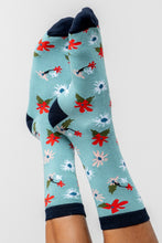 Load image into Gallery viewer, Lily & Me - Serena Bamboo Socks Ocean
