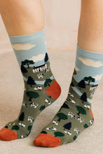 Load image into Gallery viewer, Lily & Me - Country Scene Ankle Socks