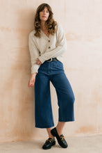 Load image into Gallery viewer, Lily & Me - Fleck Knit Bloom Cardigan in Ecru