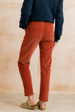 Load image into Gallery viewer, Lily & Me - Jumbo Cord Brookend Trouser in Terracotta