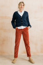Load image into Gallery viewer, Lily & Me - Jumbo Cord Brookend Trouser in Terracotta