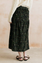 Load image into Gallery viewer, Lily & Me - Trailing Leaves Frances Skirt in Dark Olive