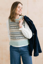 Load image into Gallery viewer, Lily & Me - Fair Isle Joan Tank in Mist