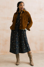 Load image into Gallery viewer, Lily & Me - Jumbo Cord Olivia Jacket in Burnt Caramel