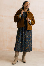 Load image into Gallery viewer, Lily & Me - Jumbo Cord Olivia Jacket in Burnt Caramel