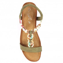 Load image into Gallery viewer, Lunar - Clemont Sandal in Khaki