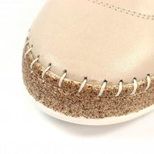 Load image into Gallery viewer, Lunar -  Evie Leather Plimsoll in Cream