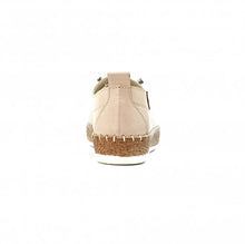 Load image into Gallery viewer, Lunar -  Evie Leather Plimsoll in Cream