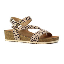 Load image into Gallery viewer, Lunar - Muster Wedge Sandal in Ocelot