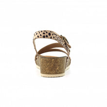 Load image into Gallery viewer, Lunar - Muster Wedge Sandal in Ocelot