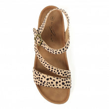 Load image into Gallery viewer, Lunar - Muster Wedge Sandal in Ocelot