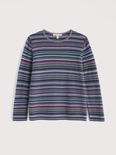 Load image into Gallery viewer, Sea Salt - Makers Jumper in Ripple Marks Grape Thistle Mix