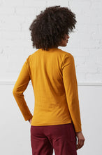 Load image into Gallery viewer, Nomads - Organic Cotton Long Sleeve Jersey Top - Butterscotch