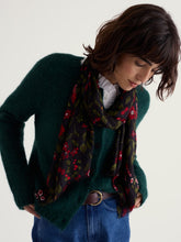 Load image into Gallery viewer, Sea Salt - Pentillie Scarf Winter Botanical Mix